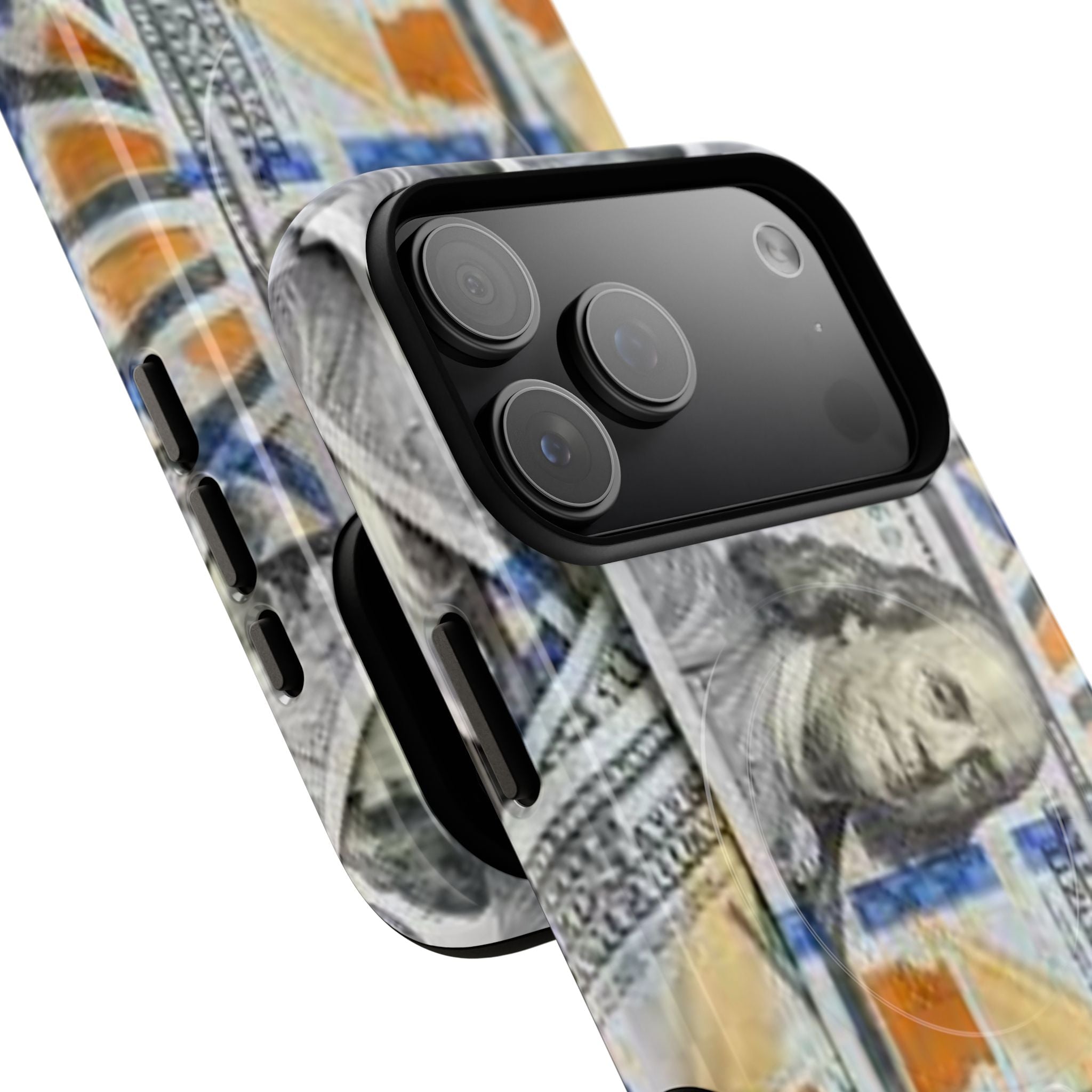 Hundred Dollar Bills Phone Case | Tough Magnetic Case, Money Pattern
