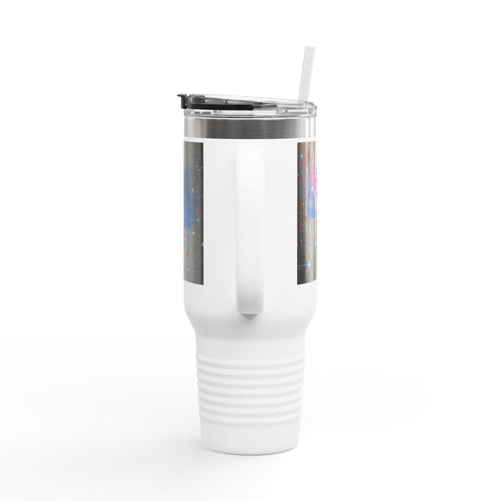 Cosmic Nebula with Stars 40oz Travel Mug | Space Galaxy Insulated Tumbler