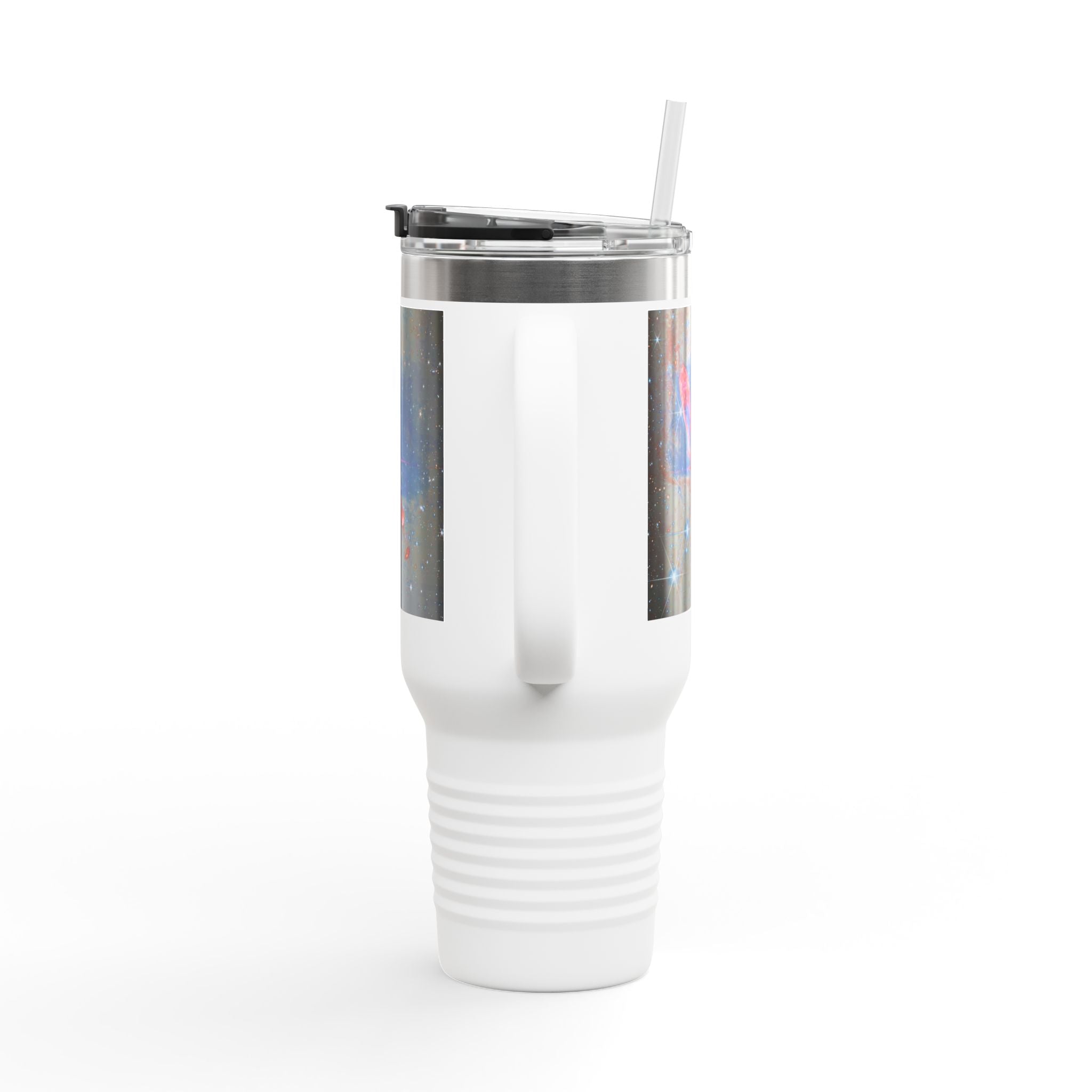 Cosmic Nebula with Stars 40oz Travel Mug | Space Galaxy Insulated Tumbler
