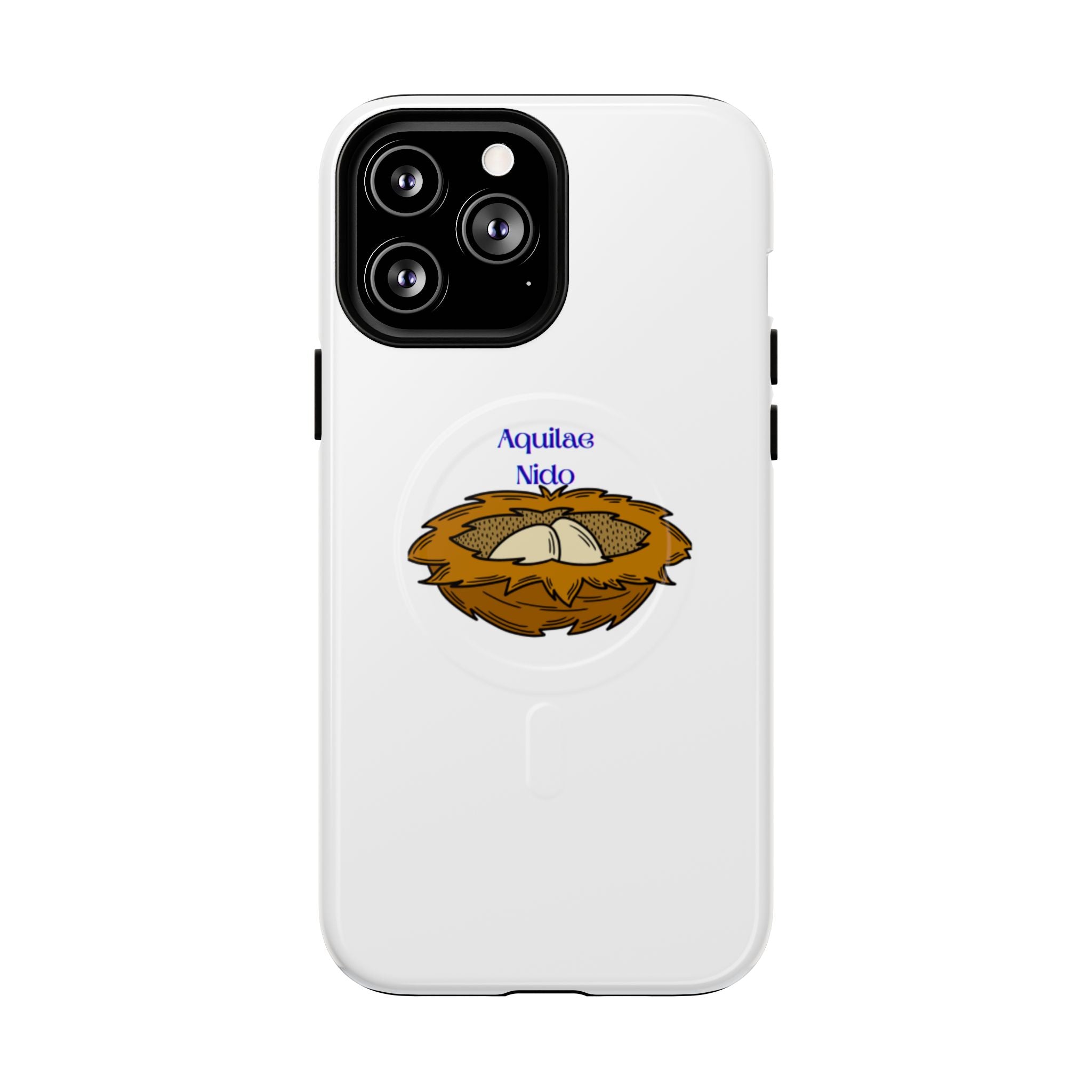 Coque de téléphone illustration nid d'oiseau | Coque magnétique robuste