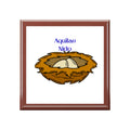Bird Nest Illustration Jewelry Box | Illustrated Nest Trinket Box