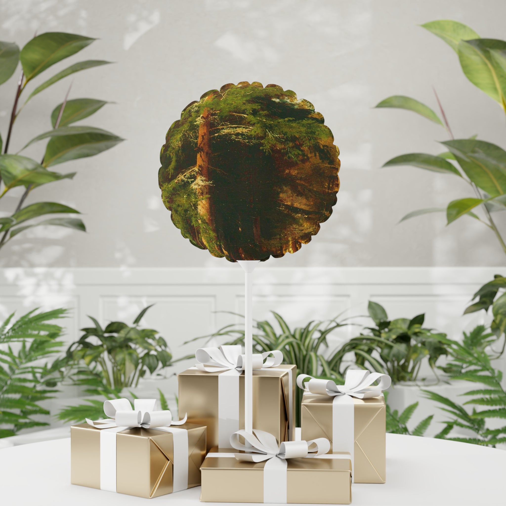 Forest Path Balloon Round Balloon