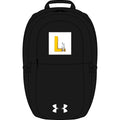 Yellow L Letter with Donkey Logo Backpack | Embroidered