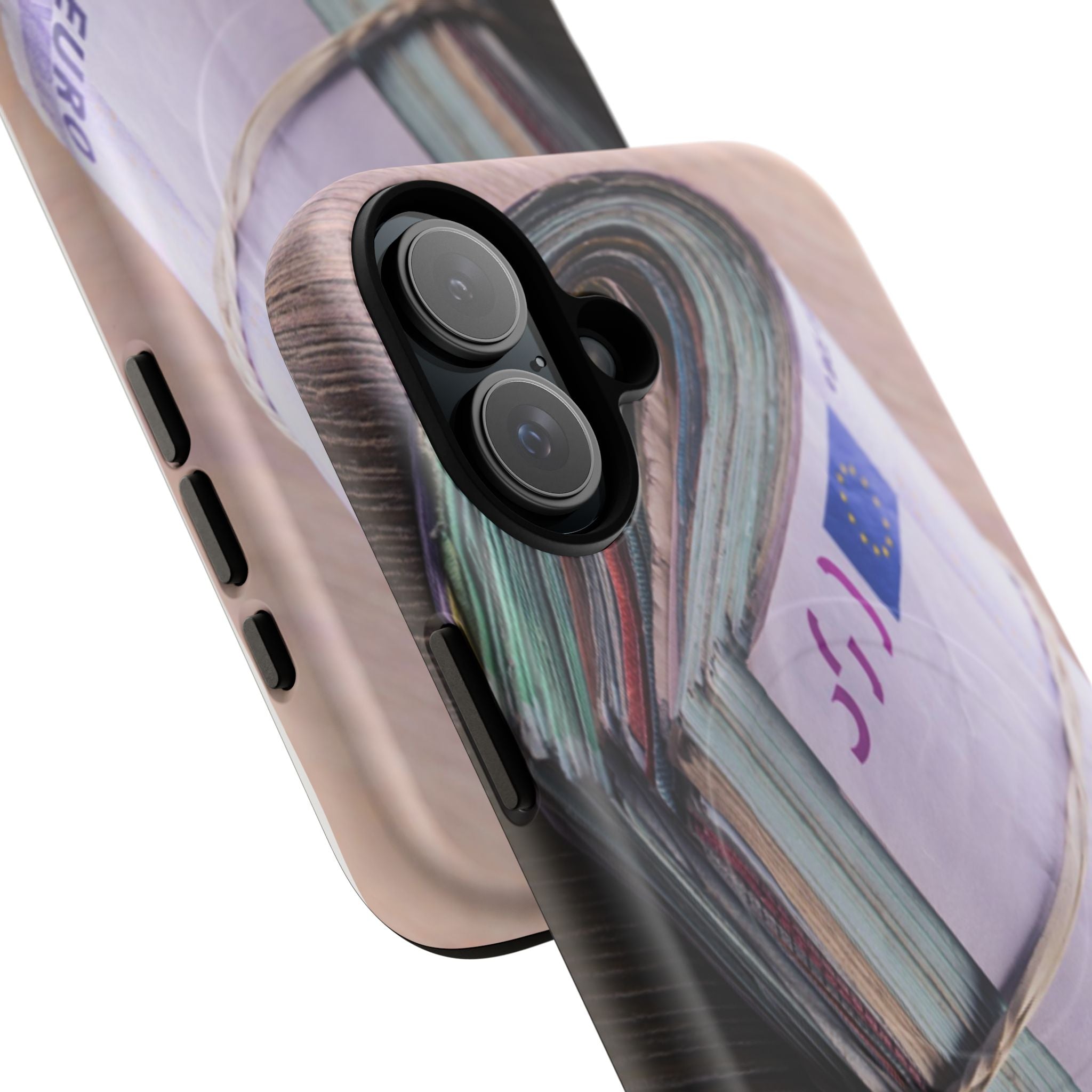 Stack of Euro Banknotes Phone Case | Money Roll iPhone Case, Cash Print