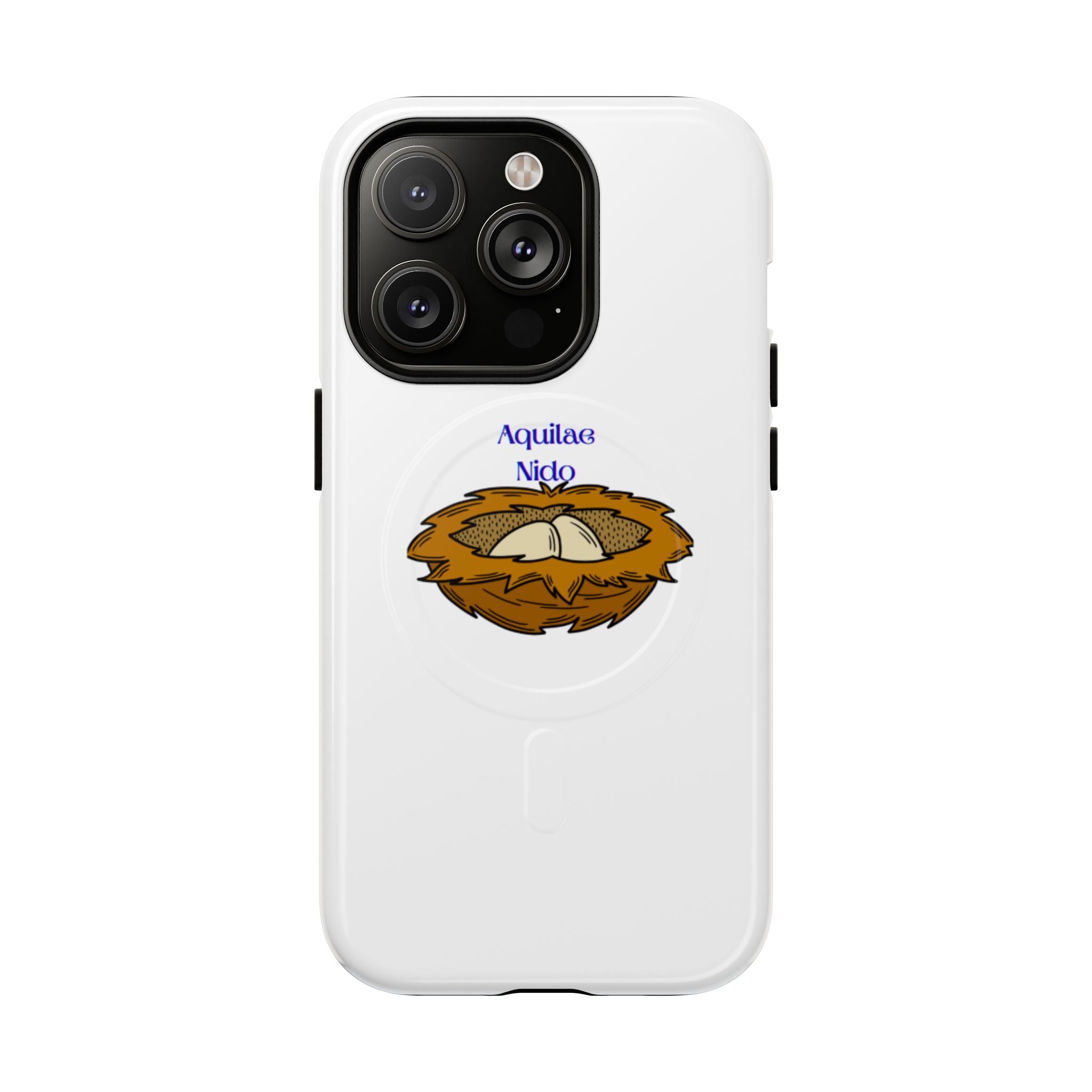 Coque de téléphone illustration nid d'oiseau | Coque magnétique robuste