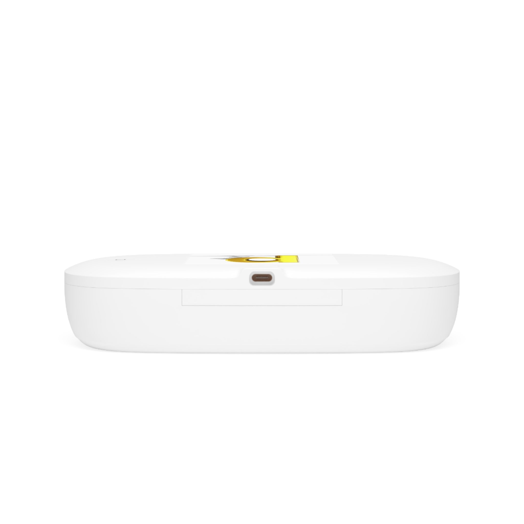 Gold Letter P Logo UV Phone Sanitizer and Wireless Charging Pad