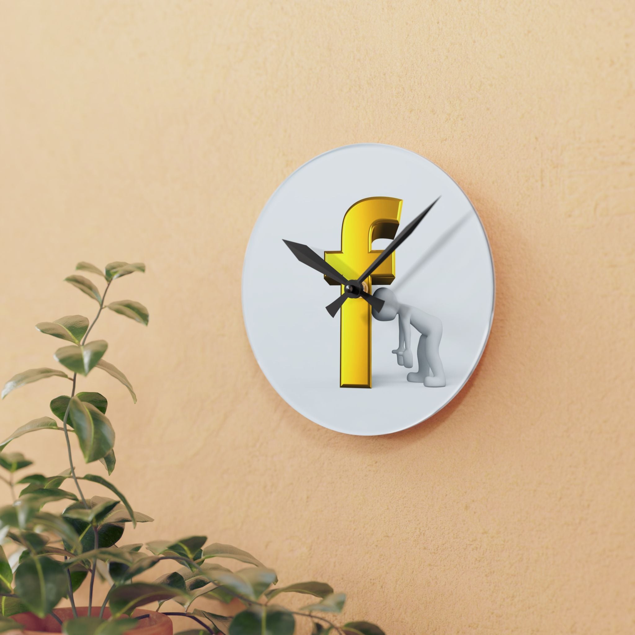 Acrylic Wall Clock