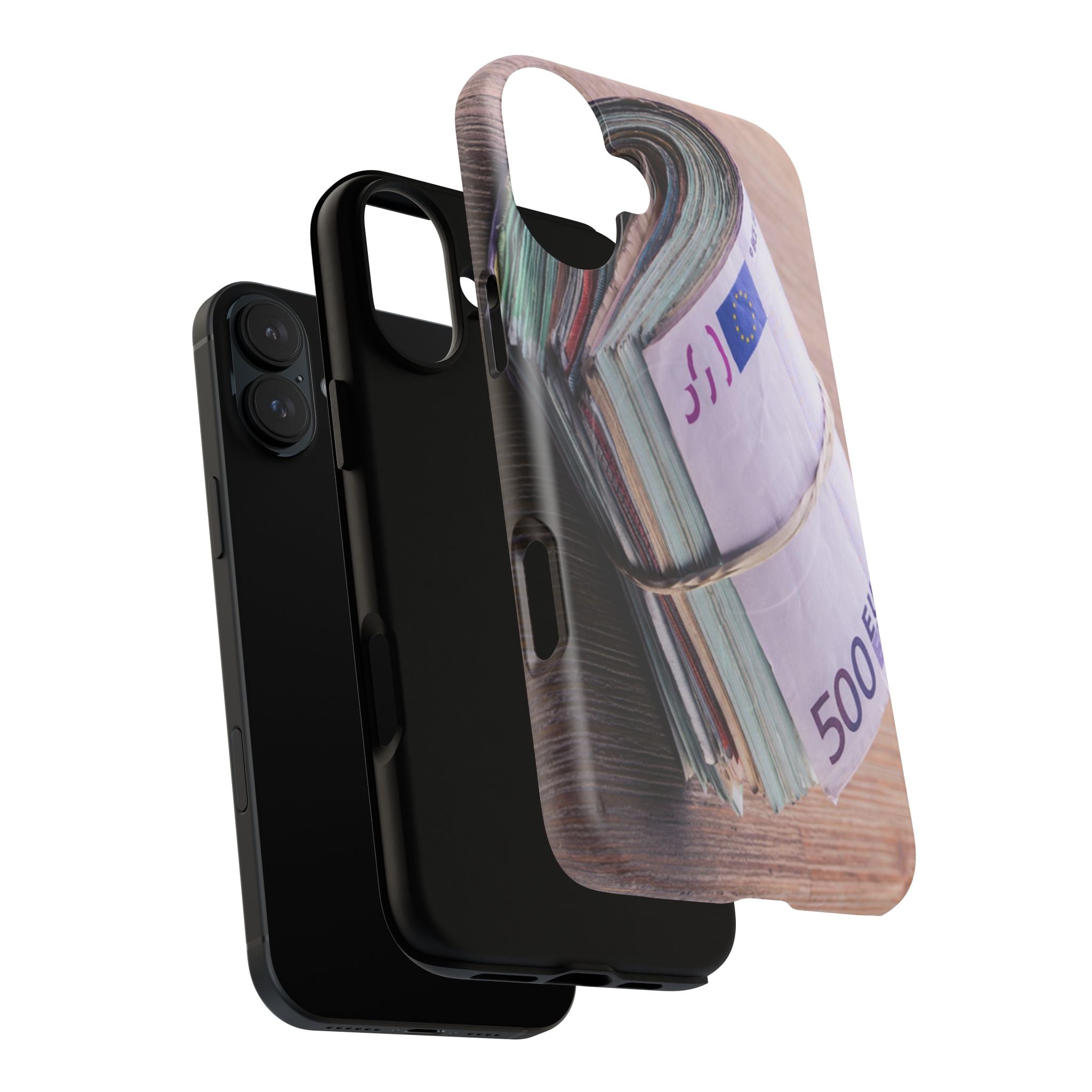 Stack of Euro Banknotes Phone Case | Money Roll iPhone Case, Cash Print