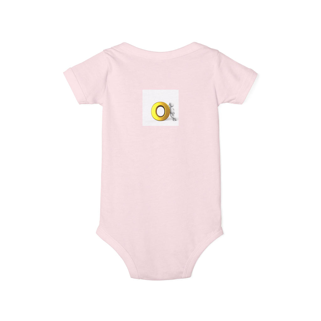 Gold Letter O Infant Onesie | Infant One Piece