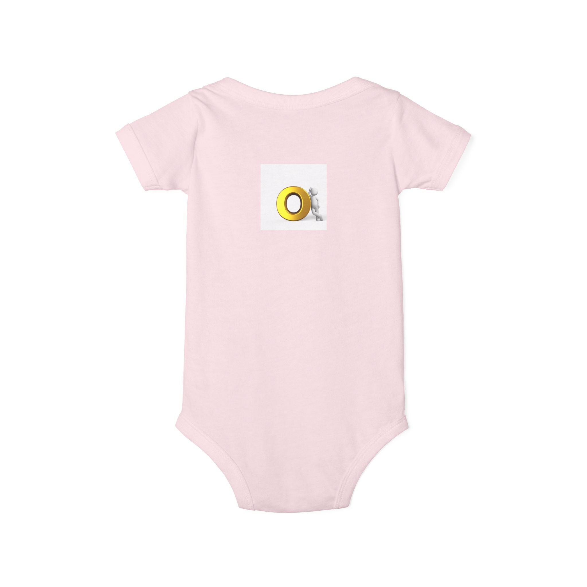 Gold Letter O Infant Onesie | Infant One Piece