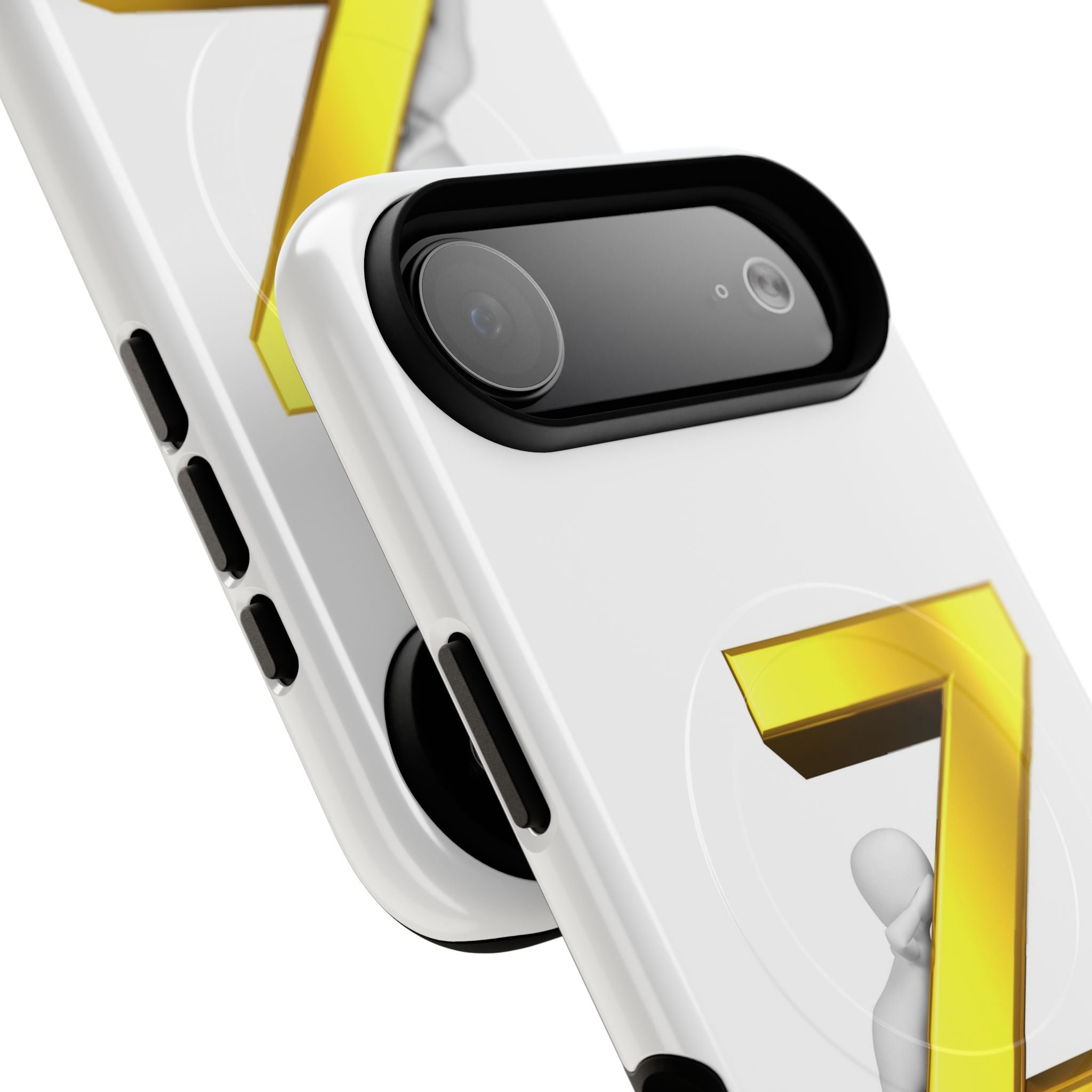 Gold 3D Letter Z Phone Case | Tough Magnetic Case