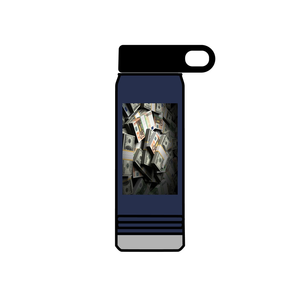 Cash Money Pile Water Bottle | 20oz Stainless Tumbler