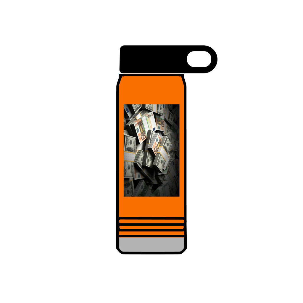 Cash Money Pile Water Bottle | 20oz Stainless Tumbler