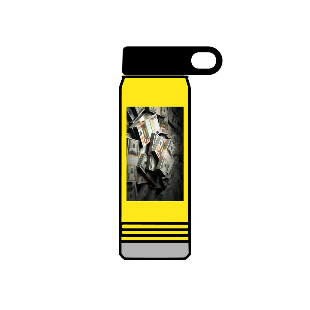 Cash Money Pile Water Bottle | 20oz Stainless Tumbler