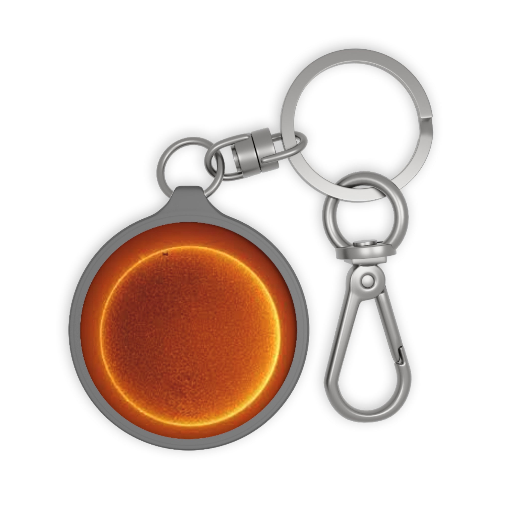 Solar Flare Keyring Tag | Sun Photography Keychain