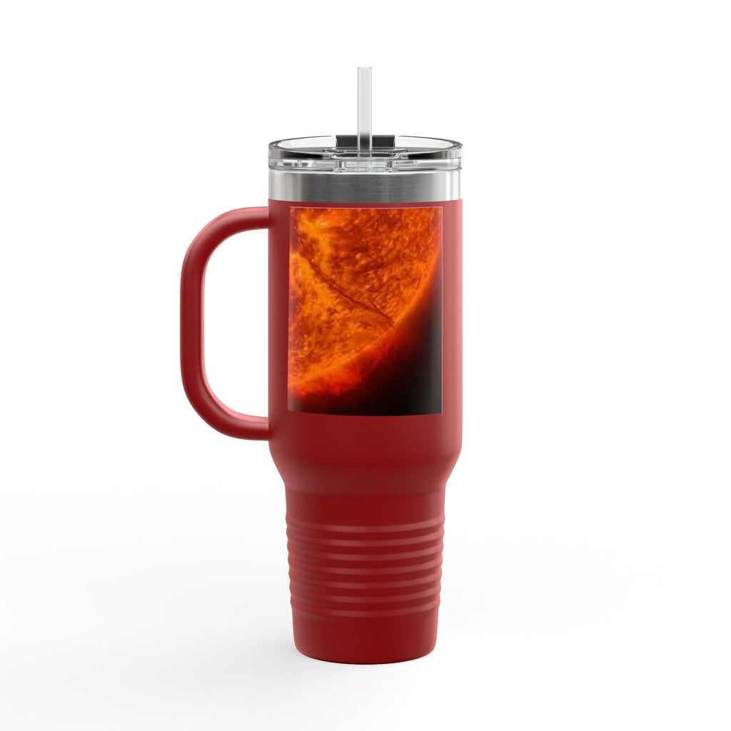 Solar Close-Up Sun Photo Travel Mug, 40oz Insulated Tumbler