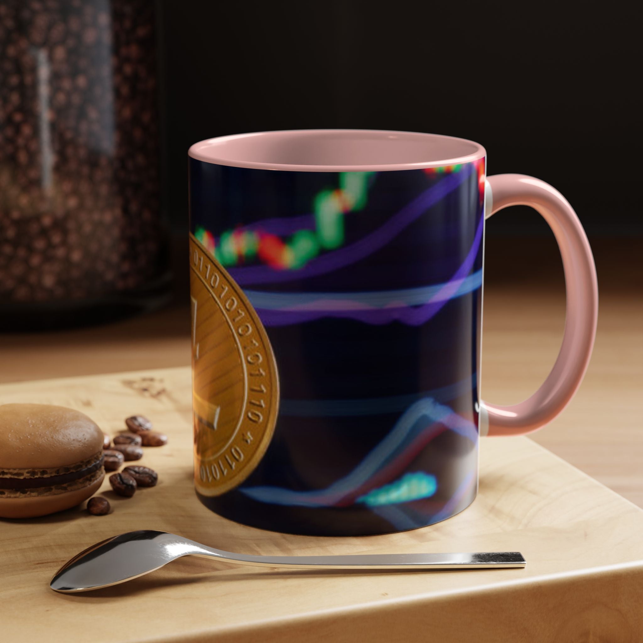 Litecoin Crypto Coin mug | Accent Coffee Mug