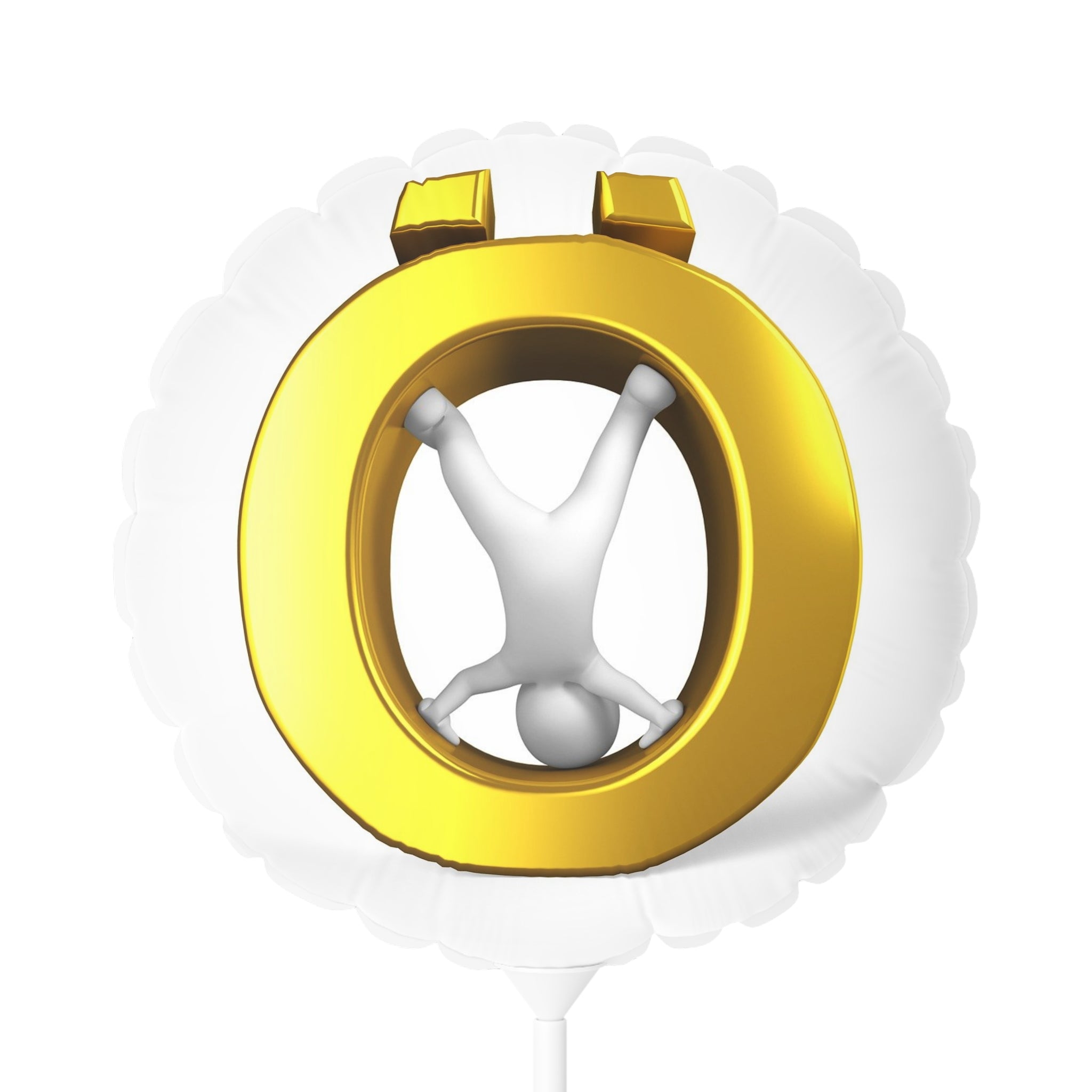 Balloon Gold Letter Ö | 11"