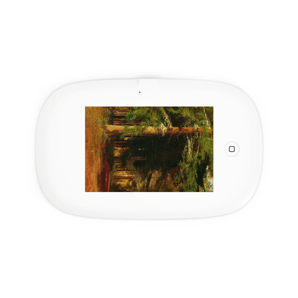 Forest Path Painting UV Phone Sanitizer and Wireless Charging Pad