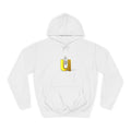3D Gold Letter U Hoodie | Minimal Initial Sweatshirt