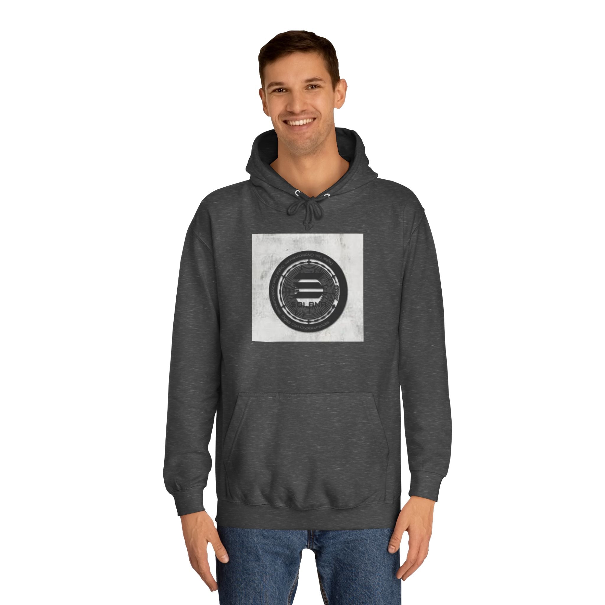 Solana Cryptocurrency Coin Hoodie | Retro Music Graphic