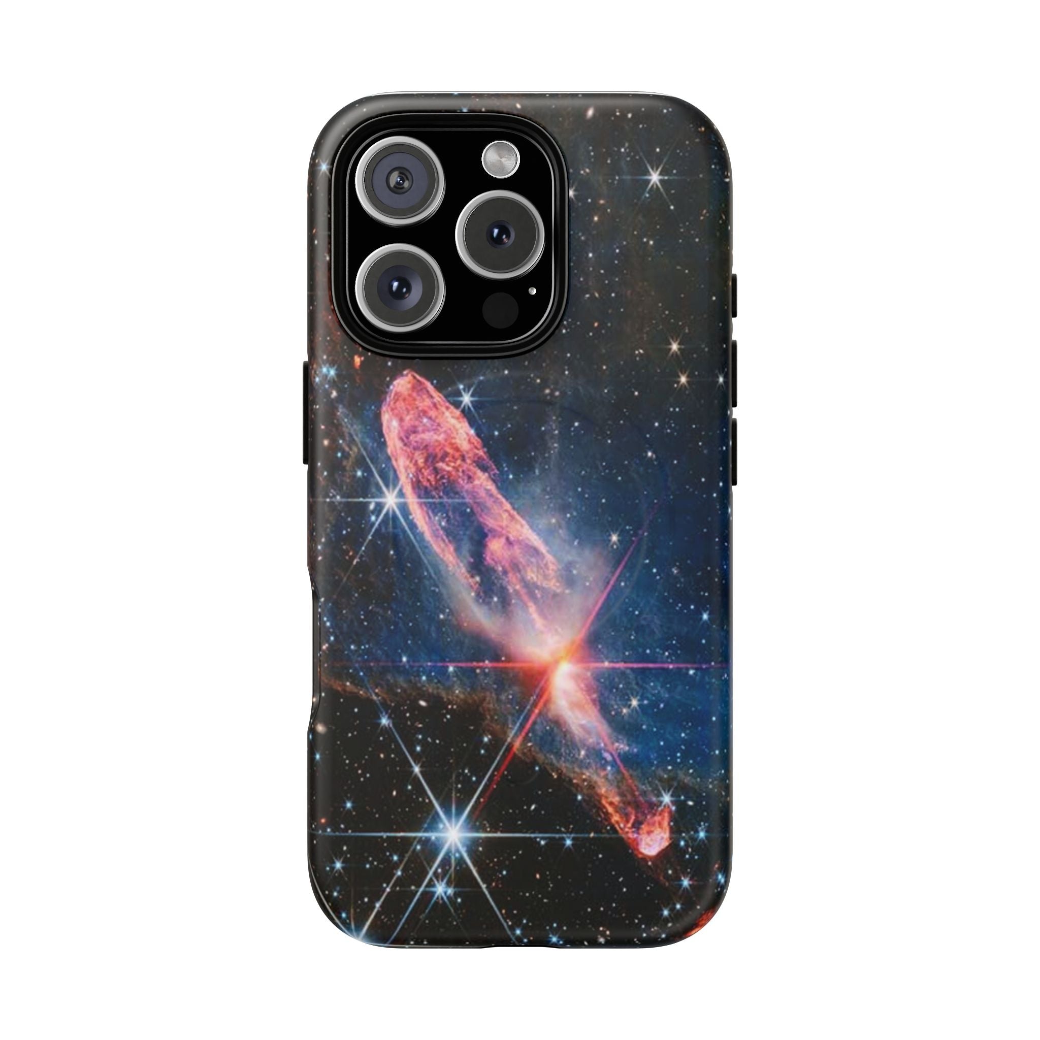 Coque de téléphone Nébuleuse Cosmique | Coque magnétique robuste, motif Galaxie spatiale
