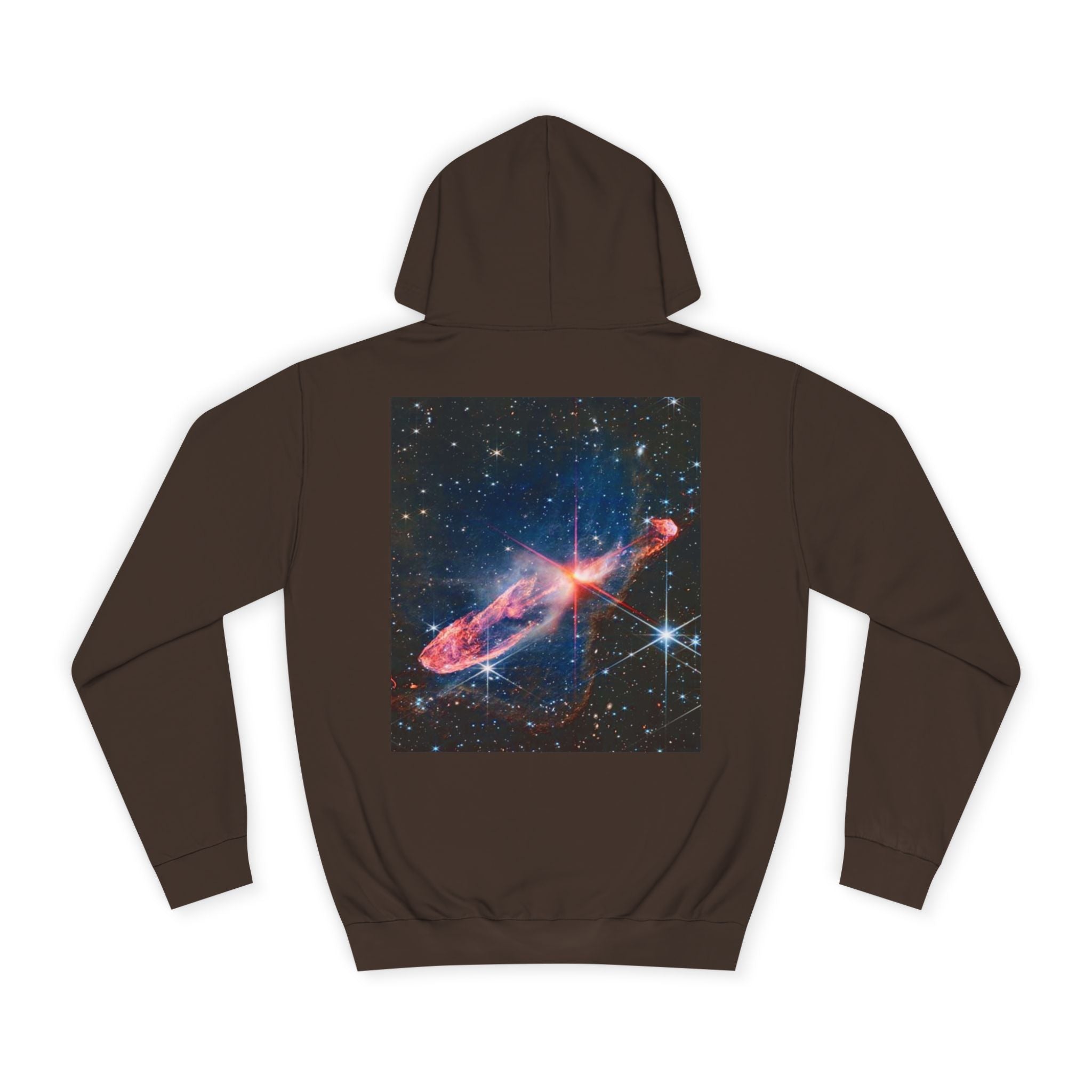 Nebula Space Photo Hoodie | Cosmic Galaxy Stars Astronautic Design