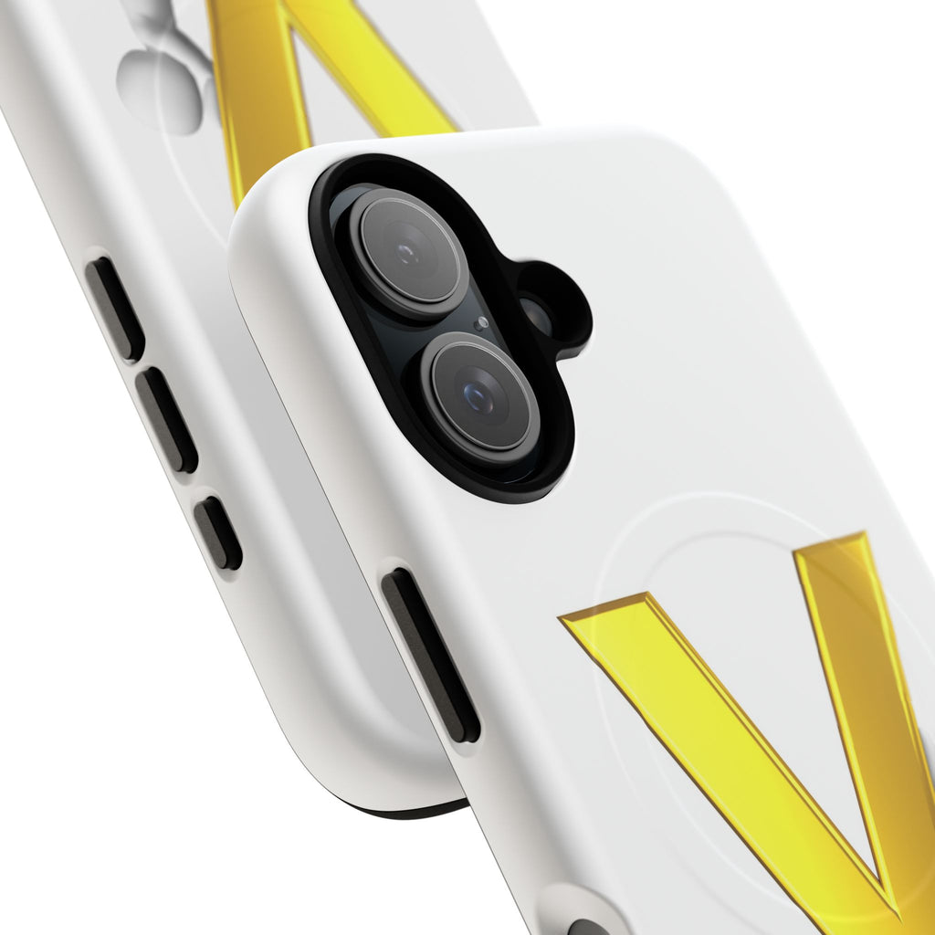 Gold Letter Y phone case | Tough Magnetic Cases