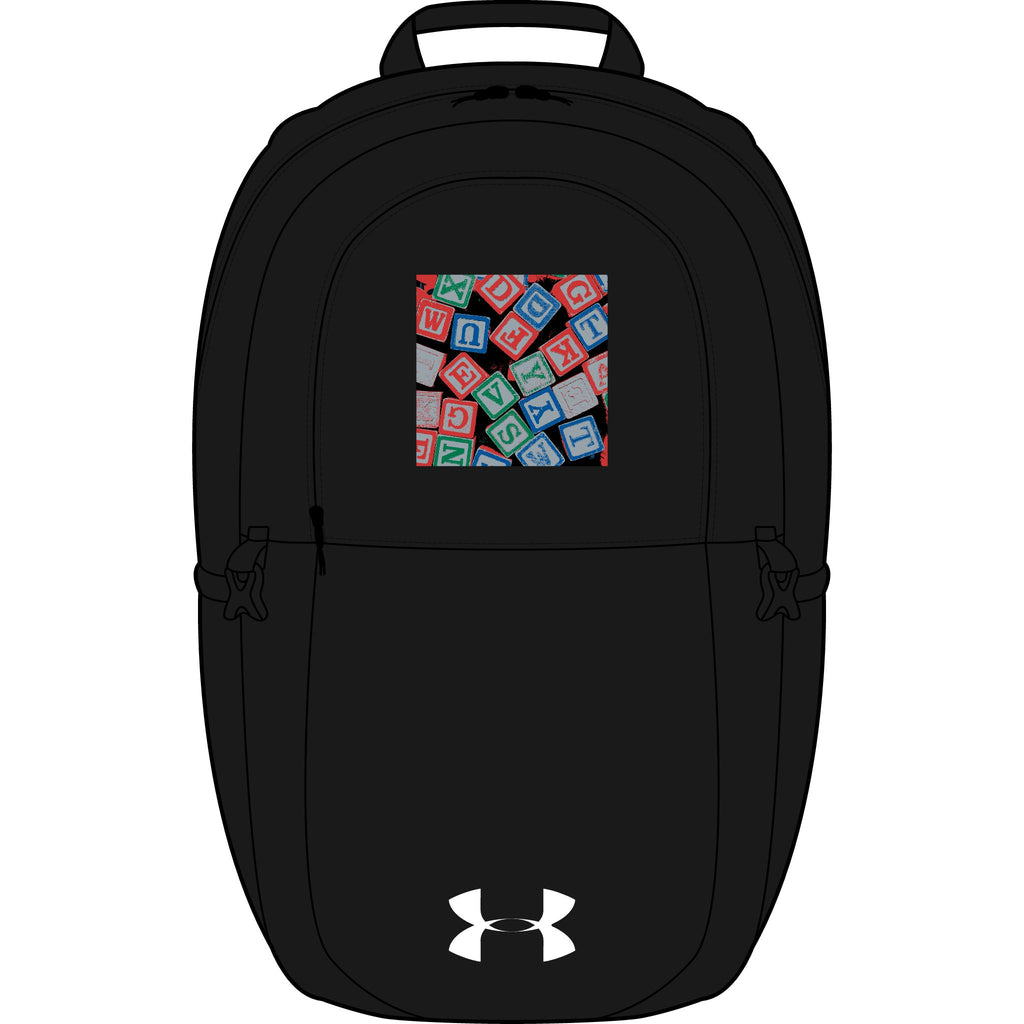 Alphabet Blocks Backpack | Embroidered Kids Backpack