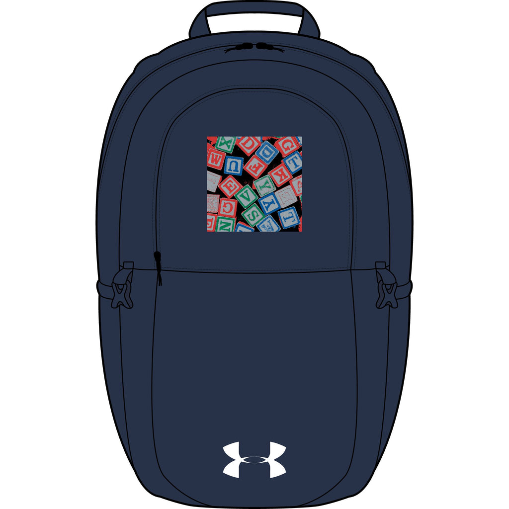 Alphabet Blocks Backpack | Embroidered Kids Backpack
