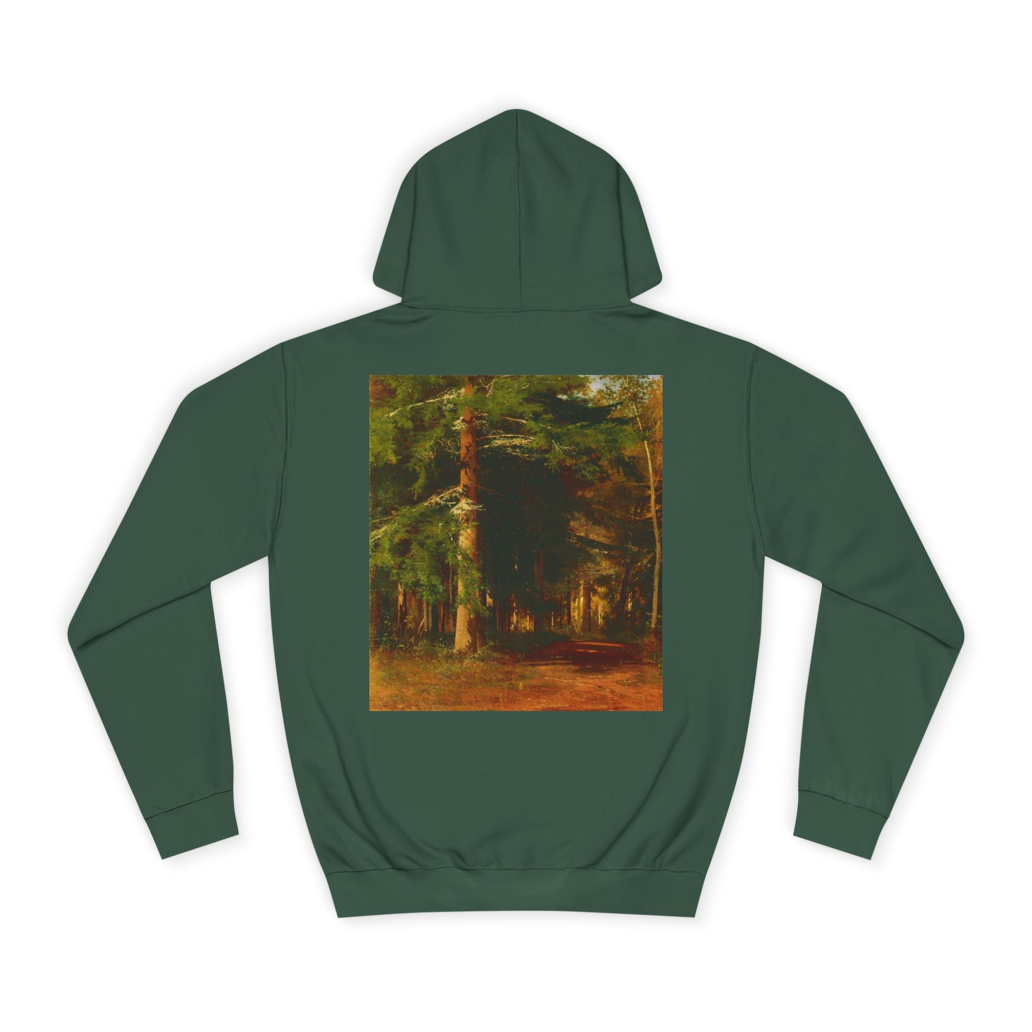 Forest Painting Hoodie | Vintage Woodland Trees Sweatshirt