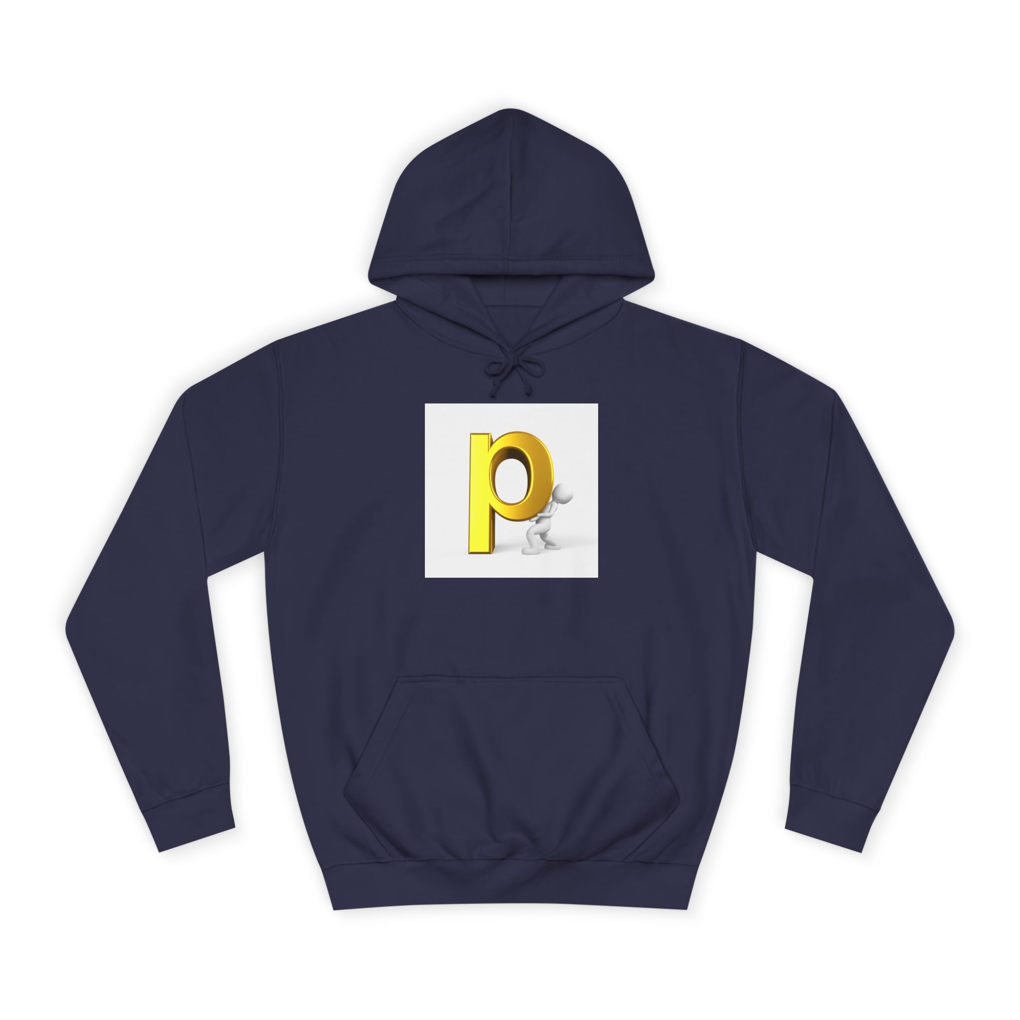Sweat à capuche lettre P 3D | Pull Monogramme initiale P