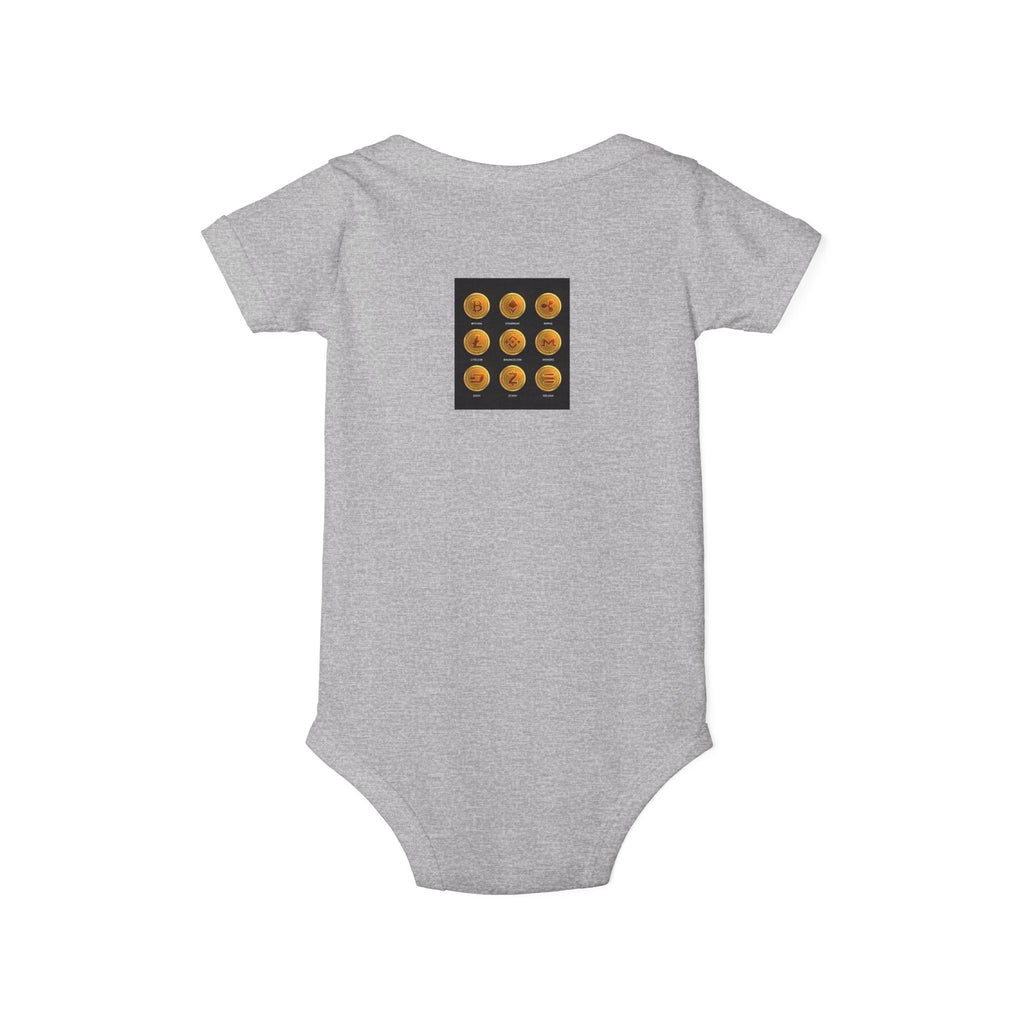 Cryptocurrency Coins Infant One Piece | Fall Baby Bodysuit