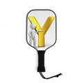 Yellow Y Logo Pickleball Paddle Kit | Lightweight Paddle and Balls