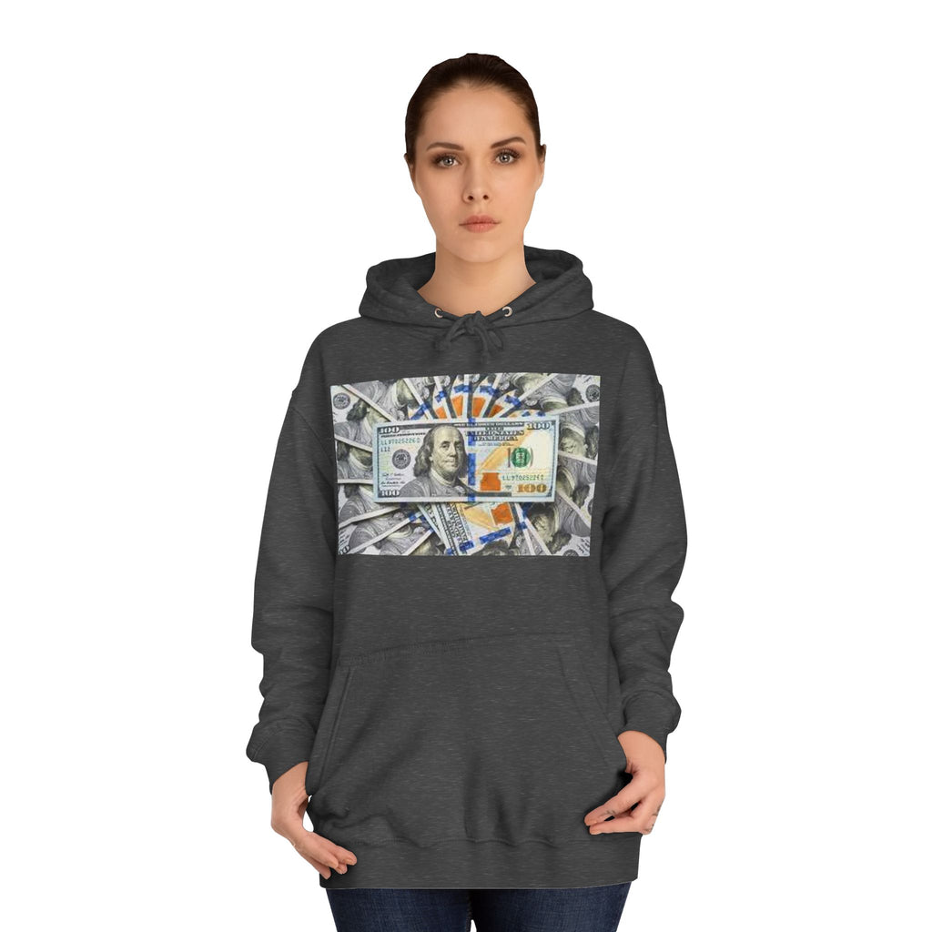 Hundred Dollar Bill Hoodie | Money Graphic Sweatshirt