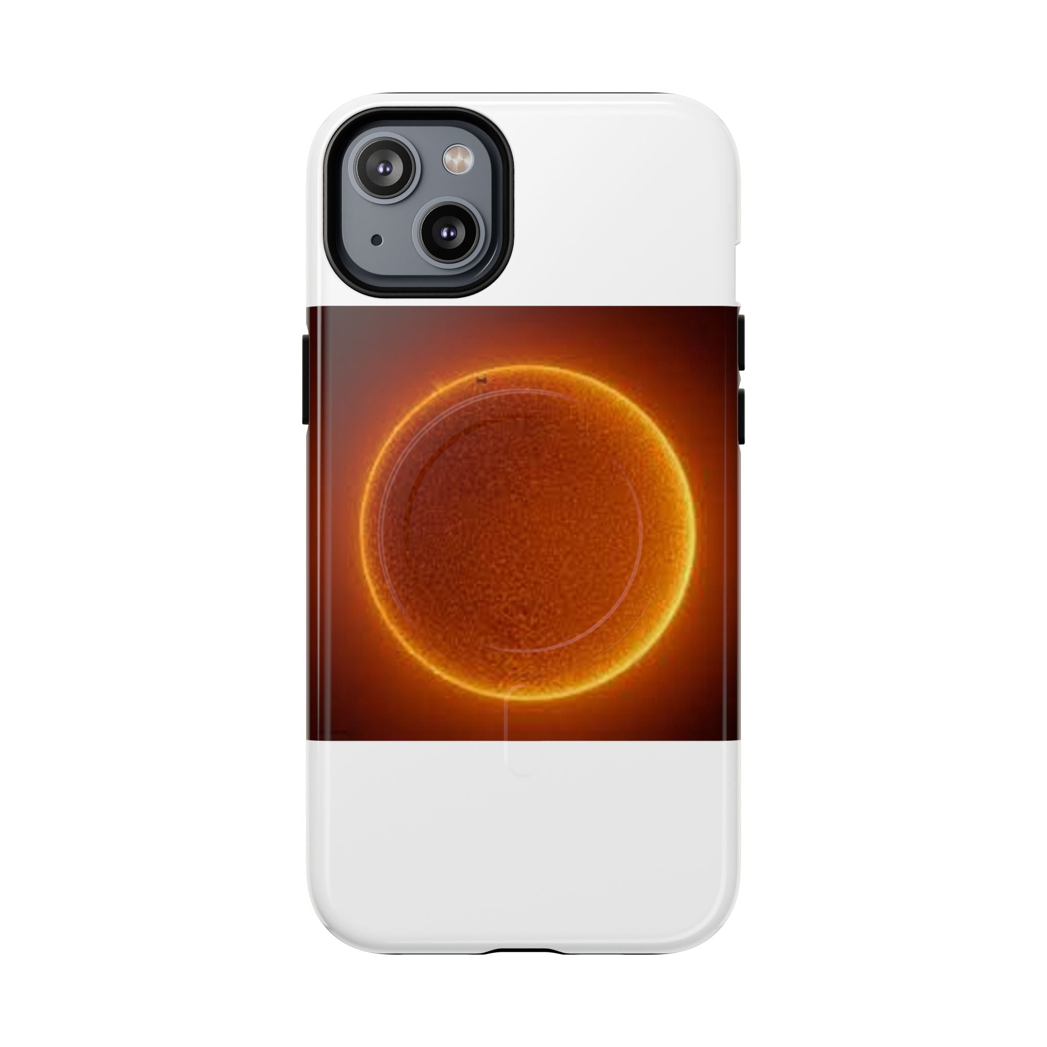 Coque de téléphone luminescente pour éclipse solaire | Coque magnétique résistante