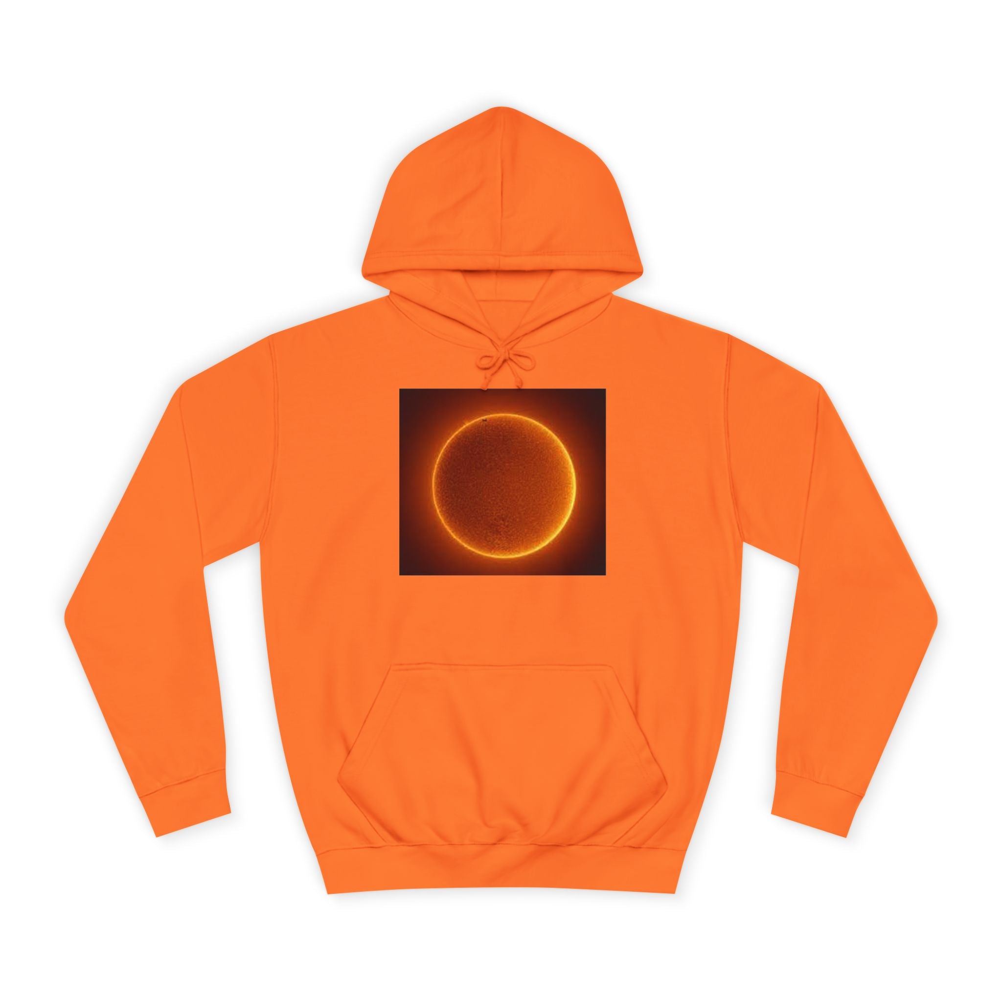 Sweat à capuche Anneau Solaire Enflammé | Graphique Éclipse Solaire, Sweat Astronomie Spatiale