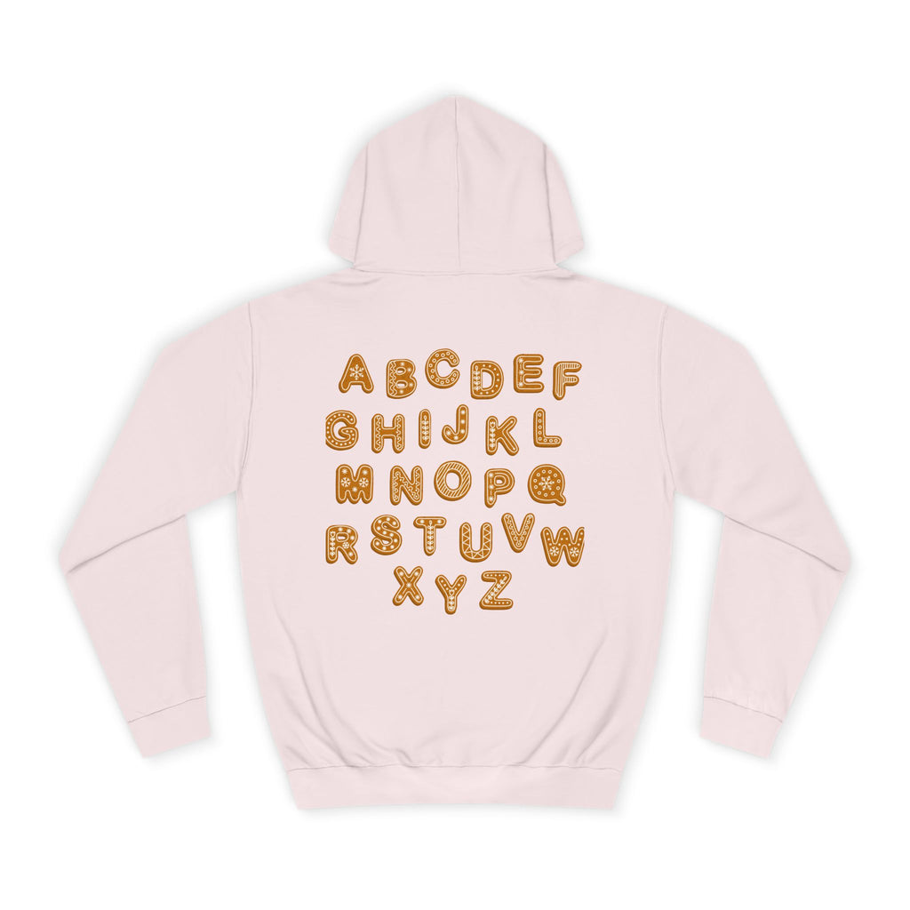 Cookie Alphabet Hoodie | Letters A to Z Cookie Font Sweatshirt