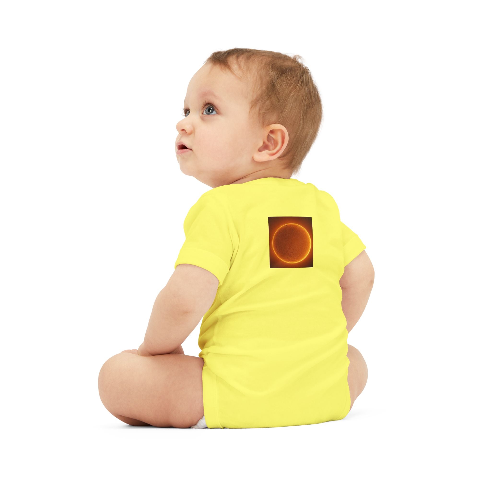 Solar Eclipse Ring Infant One Piece | Space Baby Bodysuit