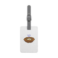 Nest with Eagle Eggs luggage tag | Saffiano polyester rectangle