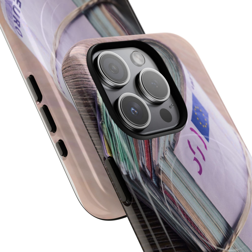 Stack of Euro Banknotes Phone Case | Money Roll iPhone Case, Cash Print