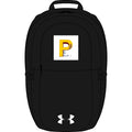 Yellow P Letter Patch Backpack | Embroidered Backpack