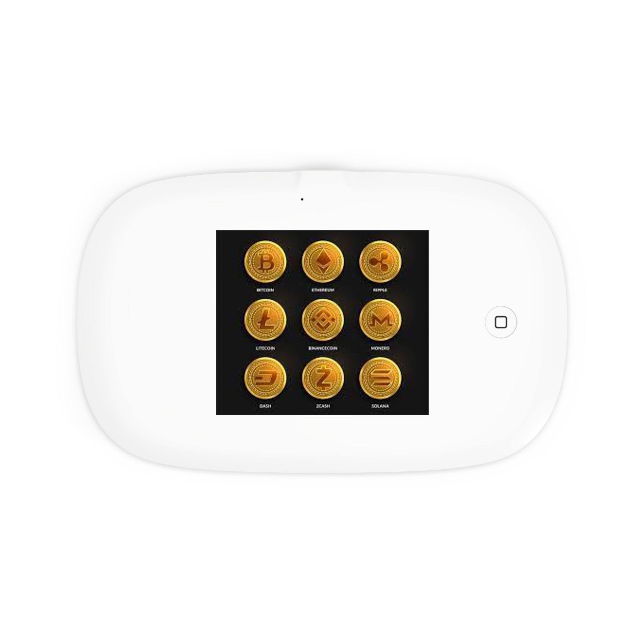 Cryptocurrency Coins Design UV Phone Sanitizer and Wireless Charging Pad