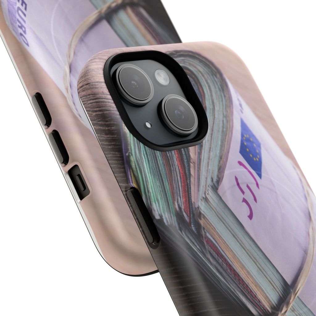 Stack of Euro Banknotes Phone Case | Money Roll iPhone Case, Cash Print