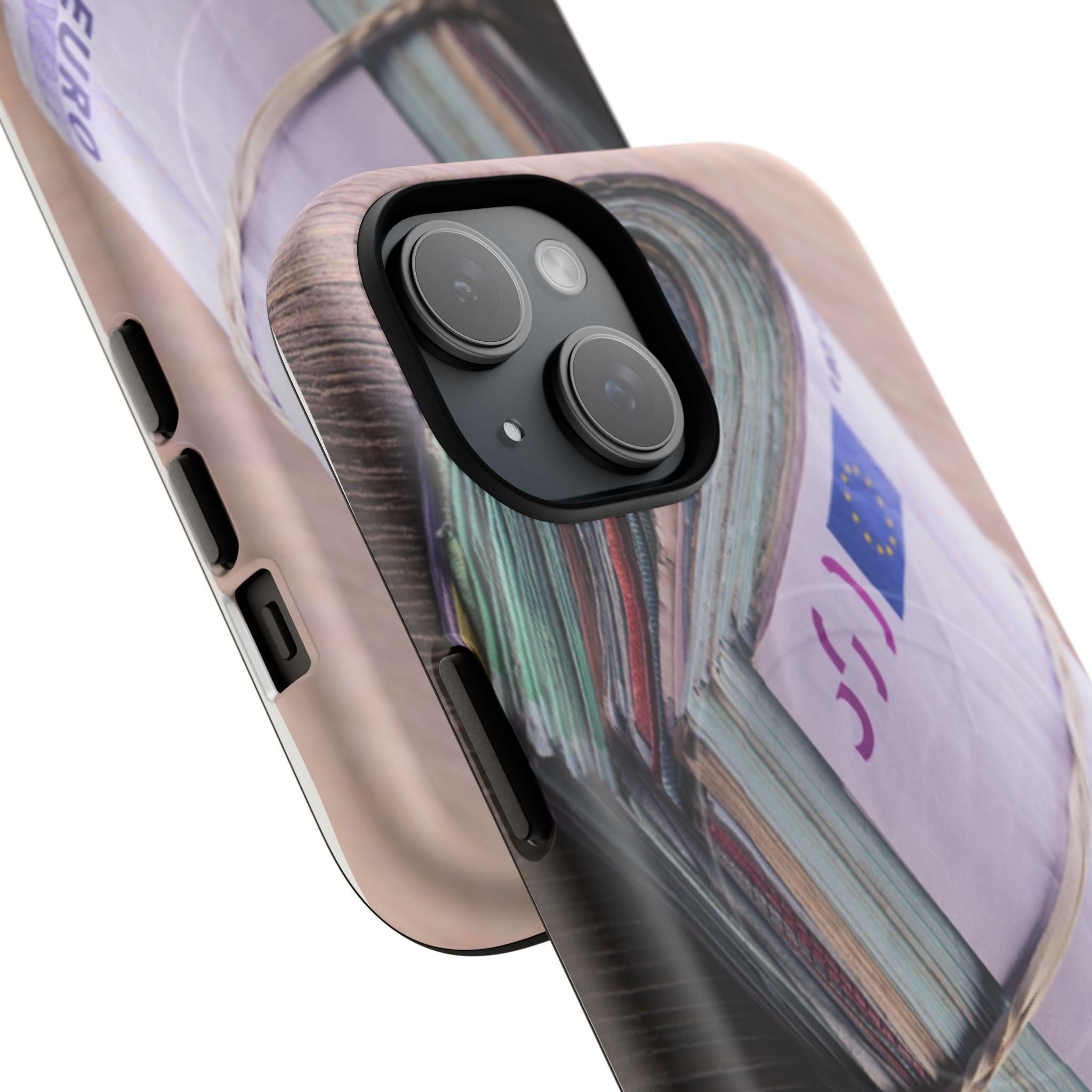 Stack of Euro Banknotes Phone Case | Money Roll iPhone Case, Cash Print