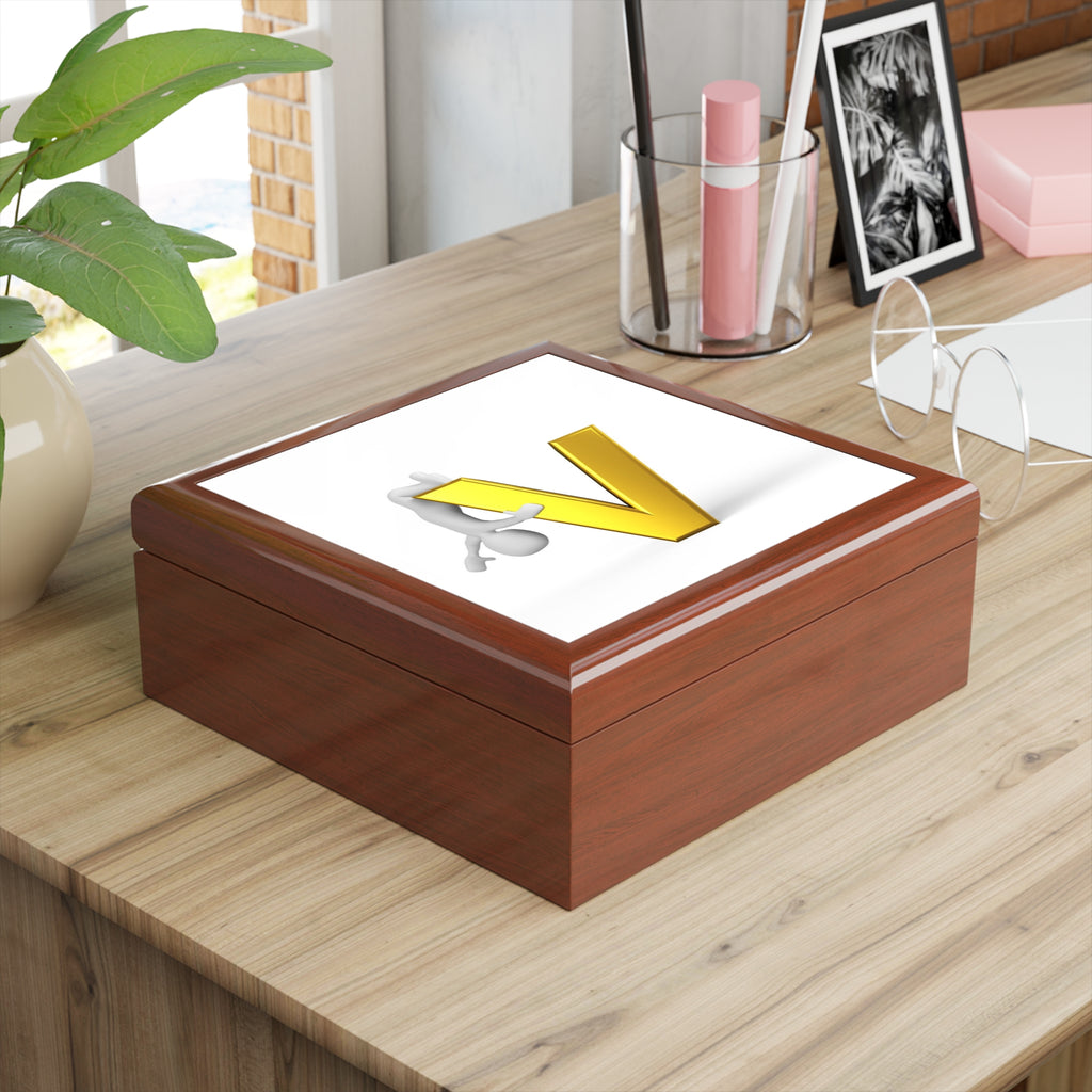 Yellow V Monogram | Jewelry Box