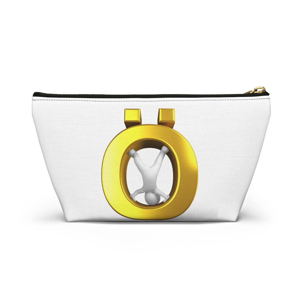 Gold Letter Ö Accessory Pouch