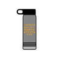Alphabet Cookies Water Bottle | 20oz Stainless Bottle, Cute Letter Cookie Design