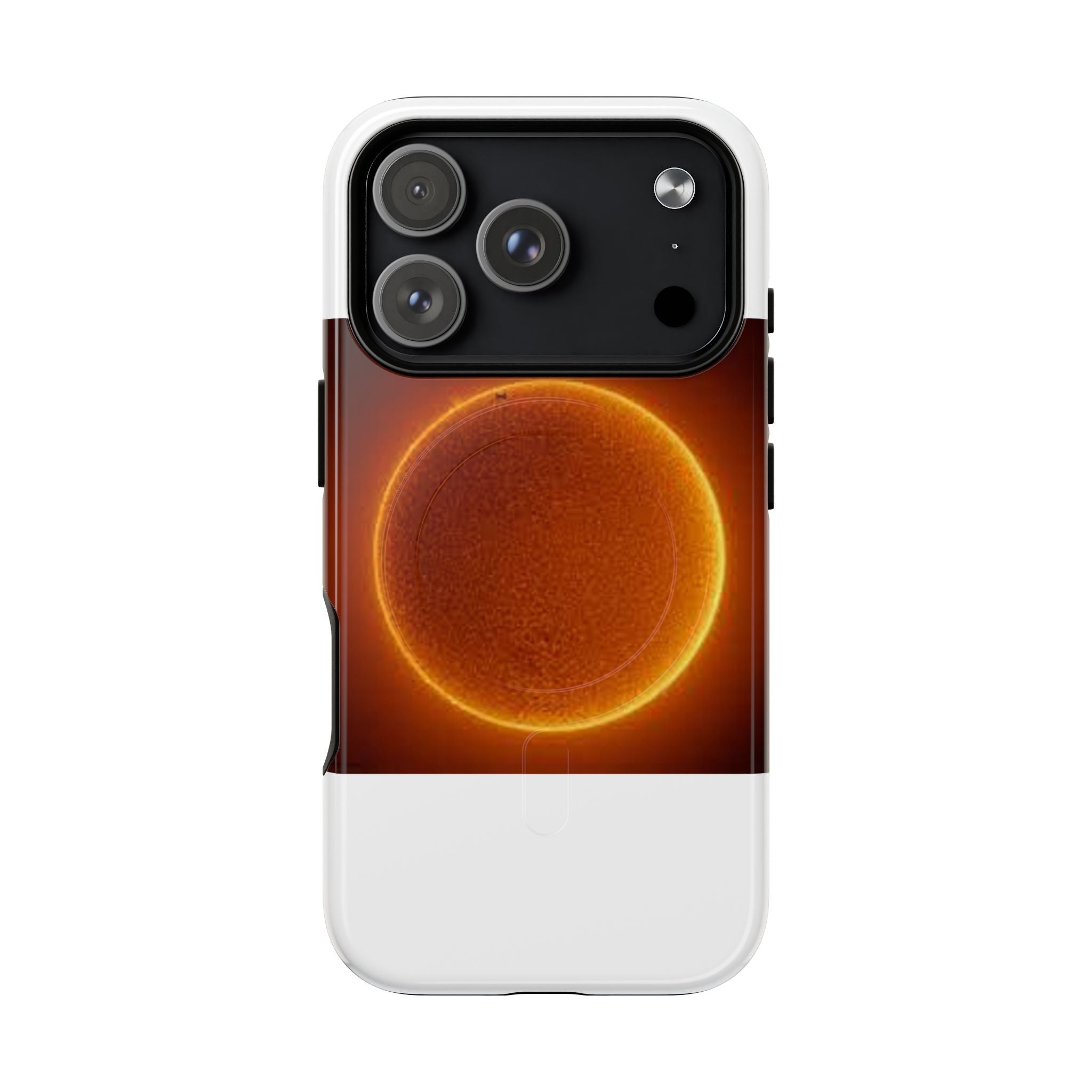 Coque de téléphone luminescente pour éclipse solaire | Coque magnétique résistante