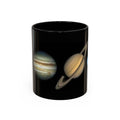 Planeten-Sonnensystem-Tasse | Akzent-Kaffeetasse mit Saturn und Jupiter